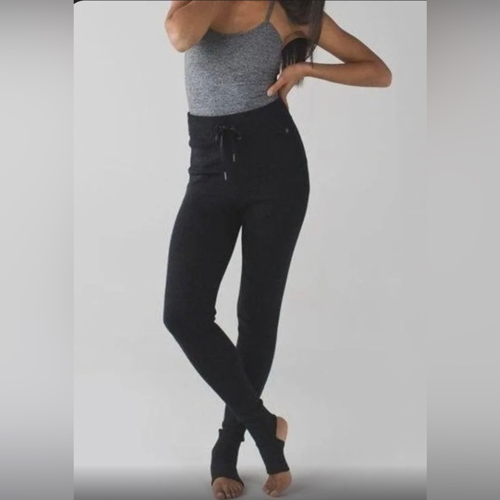 lululemon athletica LULULEMON Savasana High Rise Stirrup Cashmere Pants